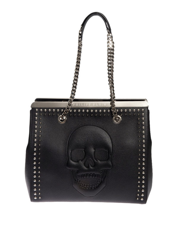 PHILIPP PLEIN: Handtaschen - Shopper - Schwarz