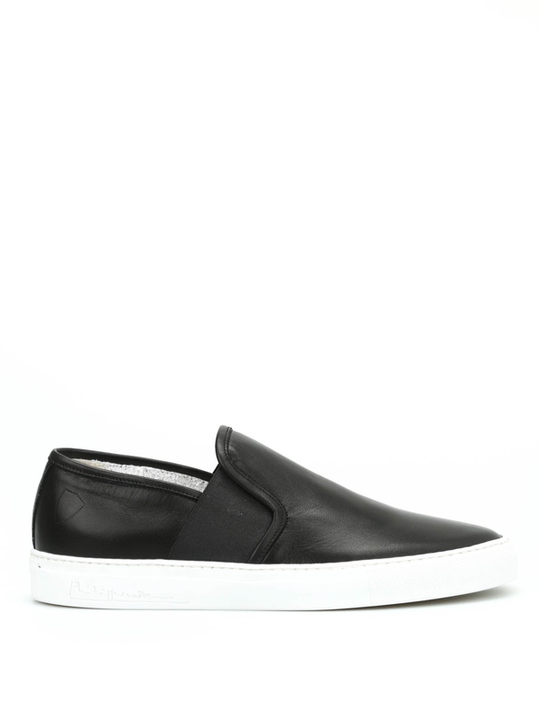 PHILIPPE MODEL: Loafers & Slippers online - Leon leather slippers