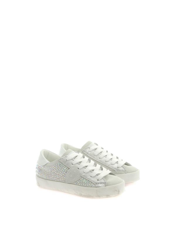 PHILIPPE MODEL: trainers online - Paris sneakers with rhinestones