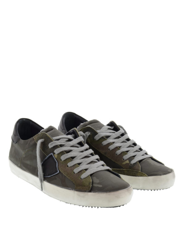 PHILIPPE MODEL: Sneaker - Camouflage Sneakers