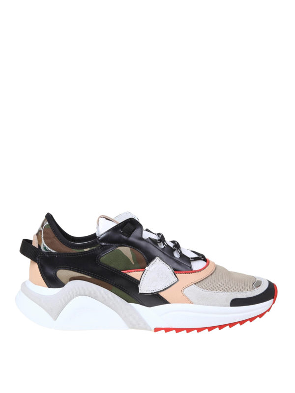 Trainers Philippe Model - Eze Camouflage sneakers - EZLUCC01