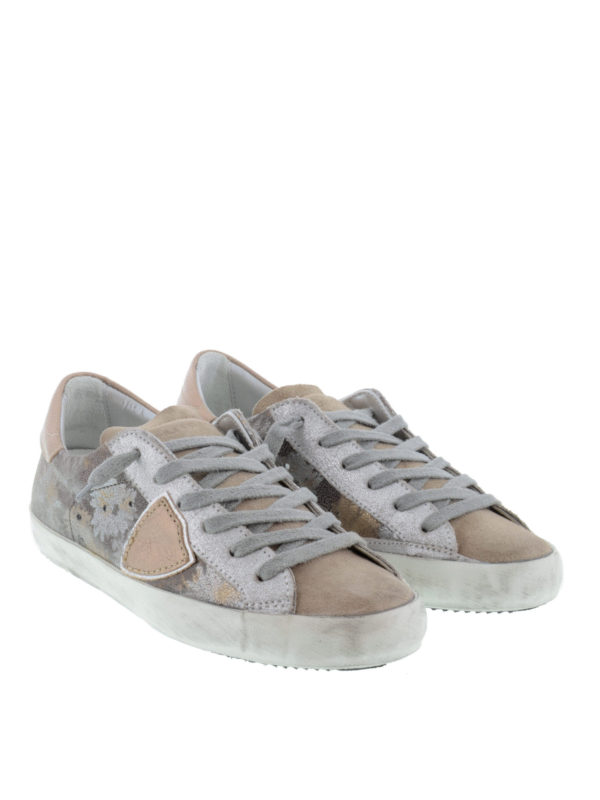 PHILIPPE MODEL: Sneaker - Sneakers mit Blumen-Druck