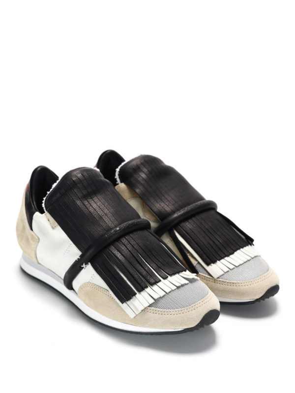 PHILIPPE MODEL: sneakers - Tropez con frange