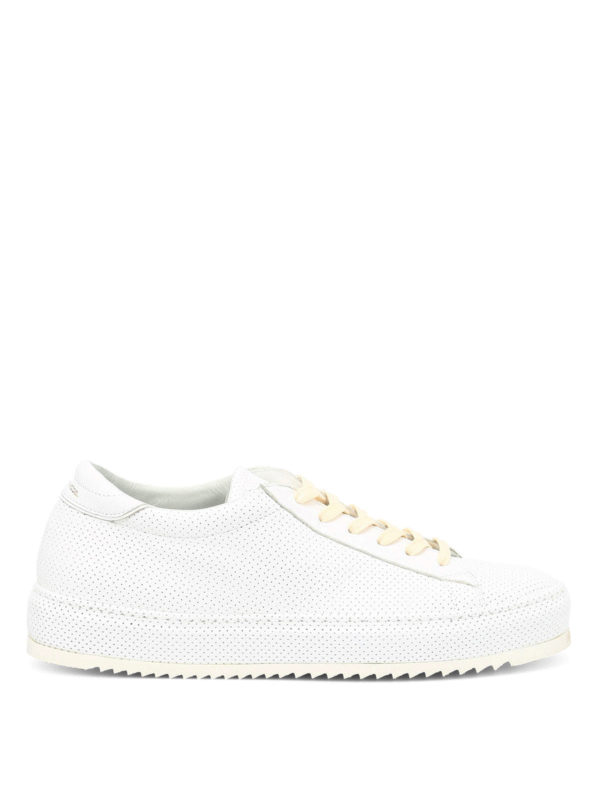 PHILIPPE MODEL: trainers - Noah perforated leather sneakers