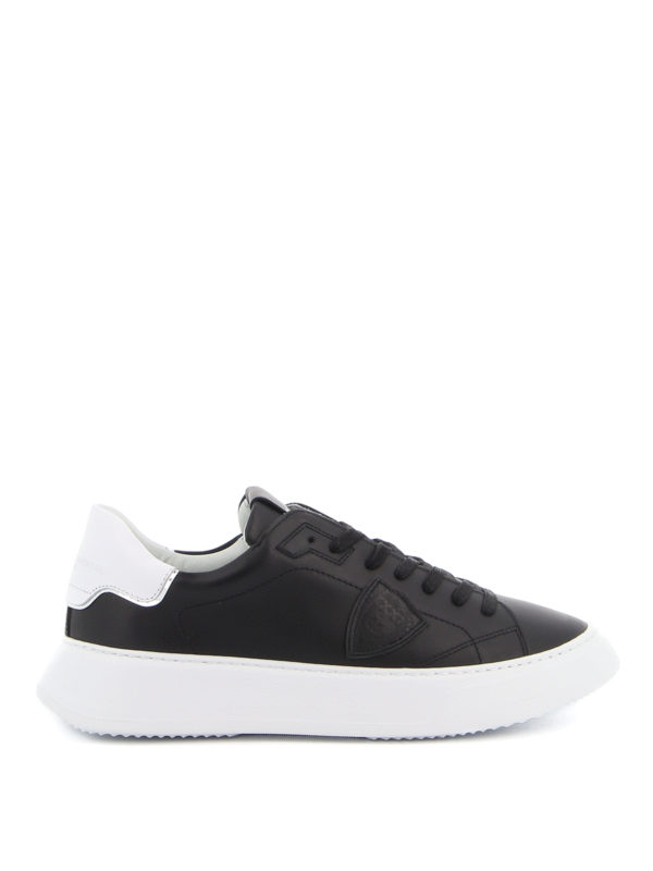 PHILIPPE MODEL: trainers - Temple smooth leather sneakers