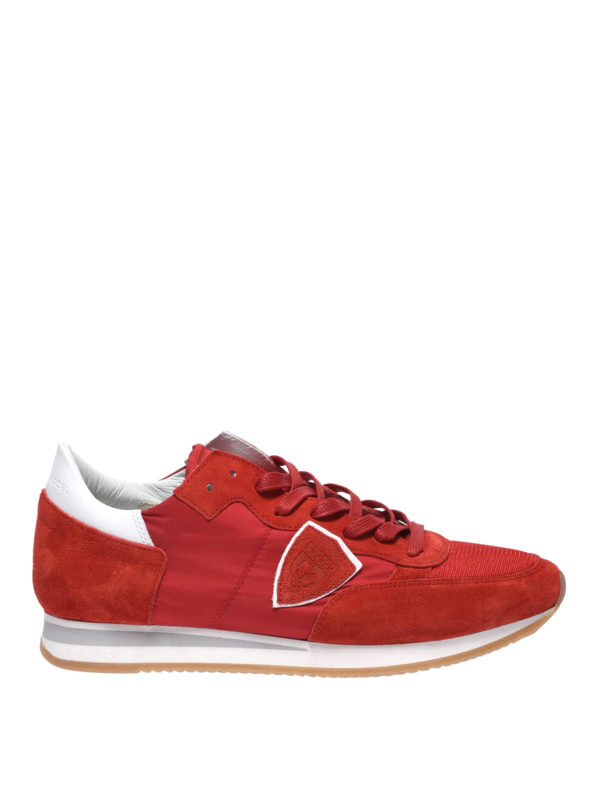 PHILIPPE MODEL: sneakers - Sneaker Tropez Mondial basse rosse