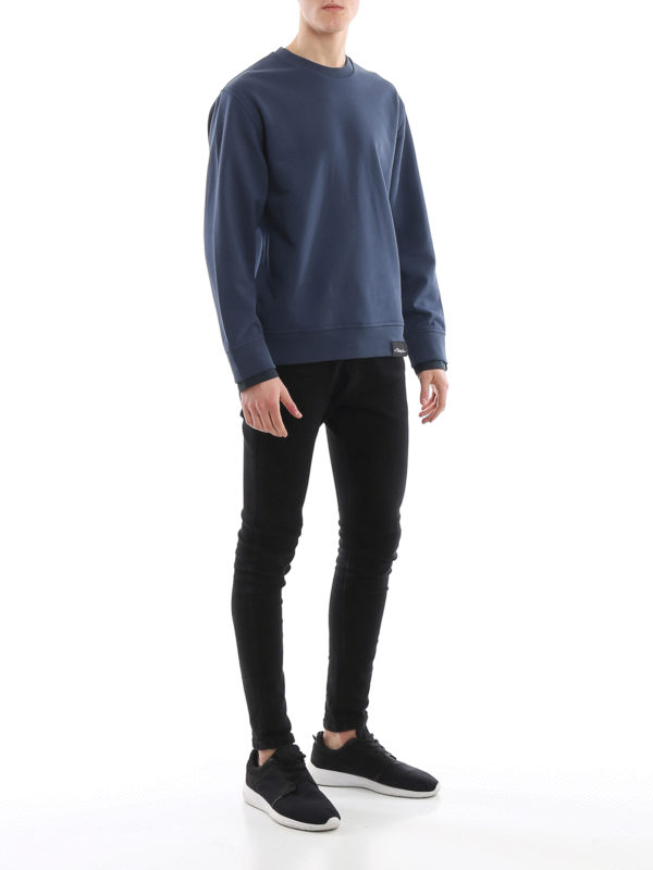 PHILLIP LIM: Sweatshirts & Sweaters online - Double cuff cotton sweatshirt