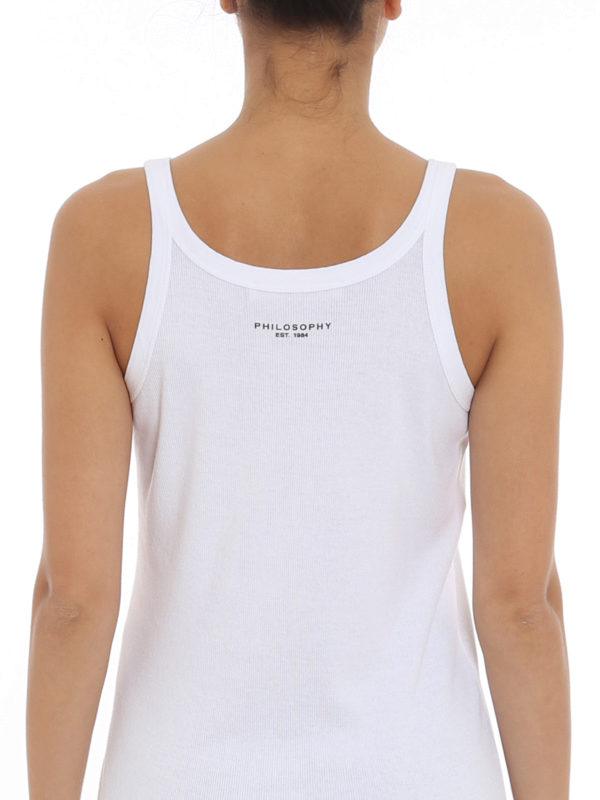 Philosophy di Lorenzo Serafini buy online トップ/タンクトップ - 白