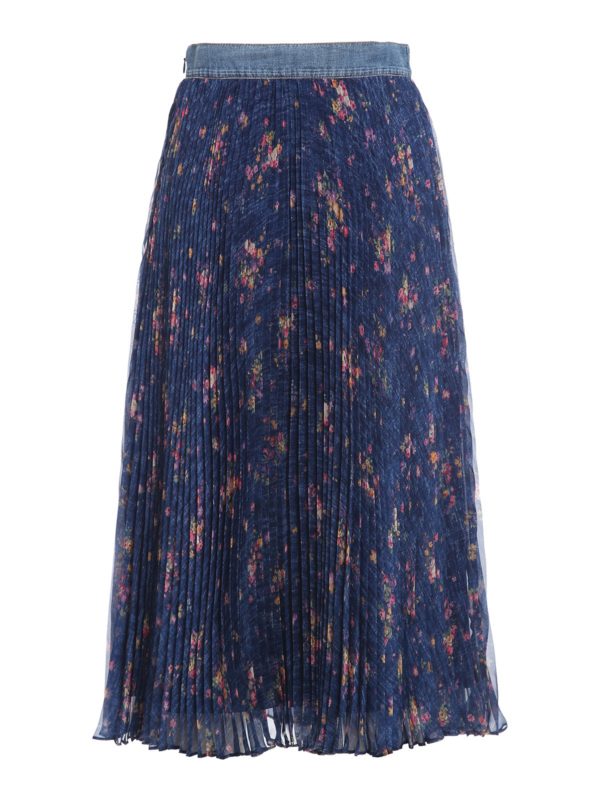 Philosophy di Lorenzo Serafini: ニーレングススカート＆ミディ丈 online - 膝丈/ミディスカート - ブルー