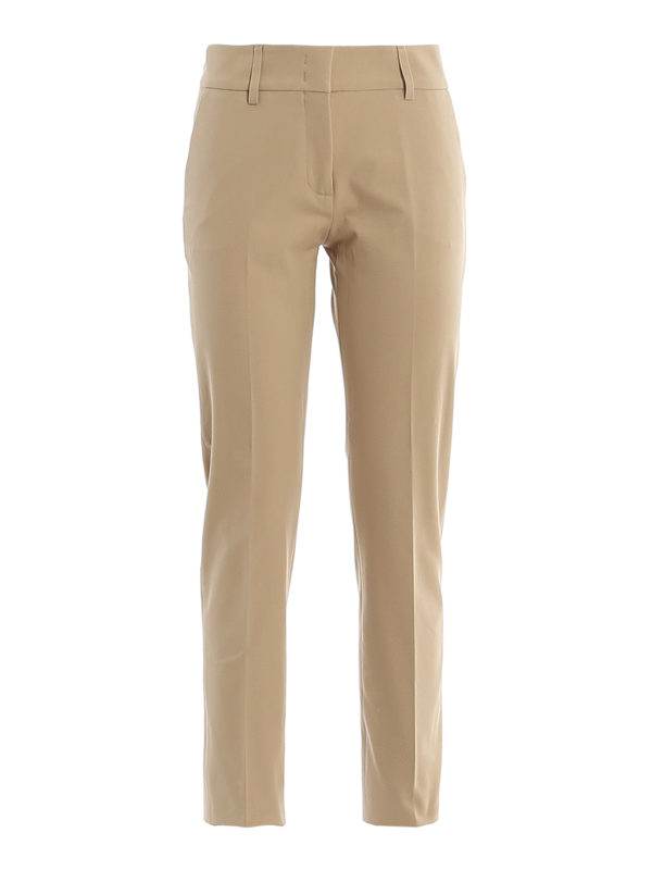 PIAZZA SEMPIONE: casual trousers - Stretch cotton pants