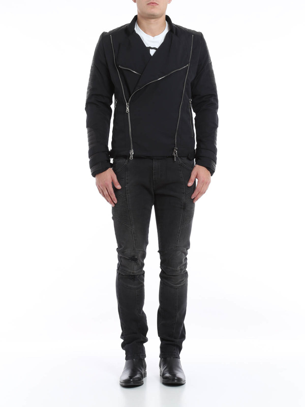 Pierre Balmain: biker jackets online - Biker jacket