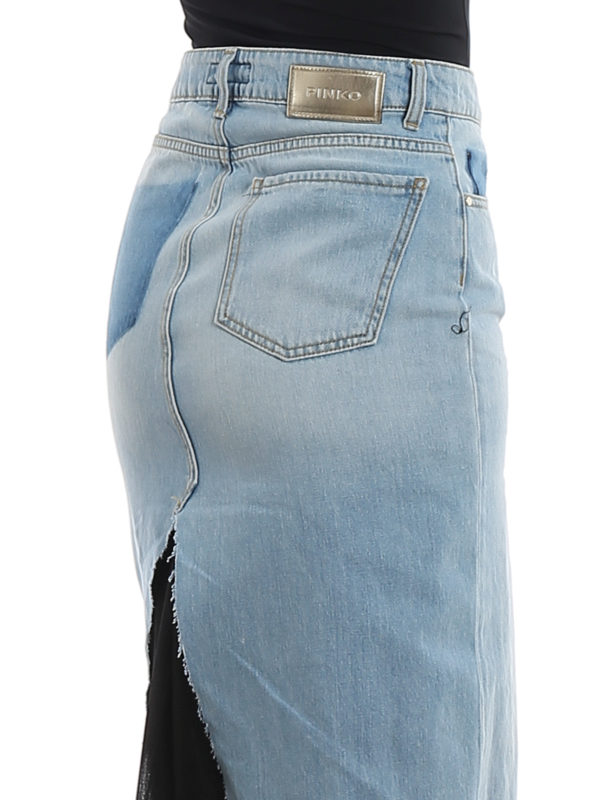 Pinko buy online Midirock - Helles Jeansblau