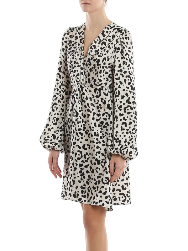 Pinko buy online Frappè printed twill dress