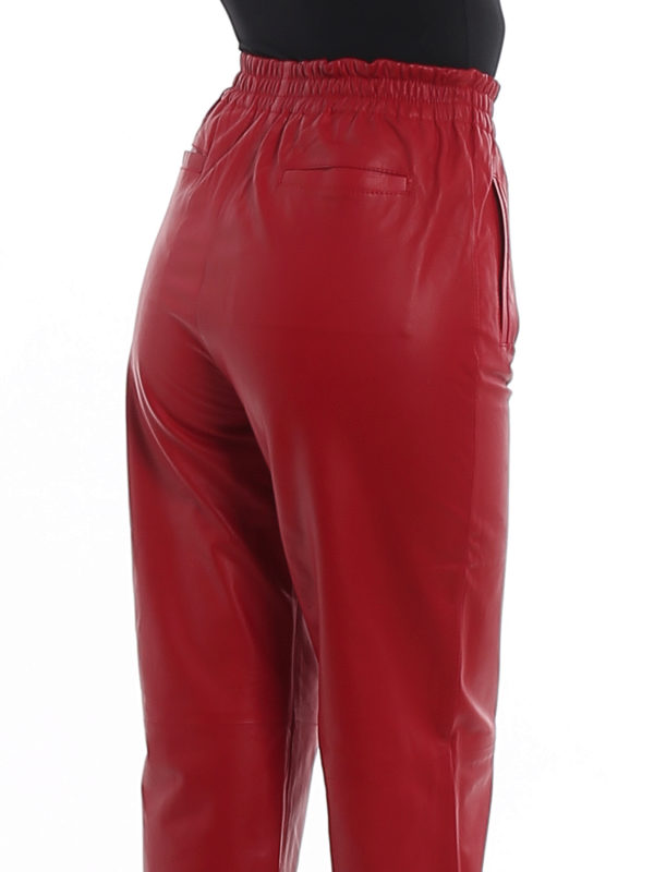 Pinko buy online Lederhose - Rot