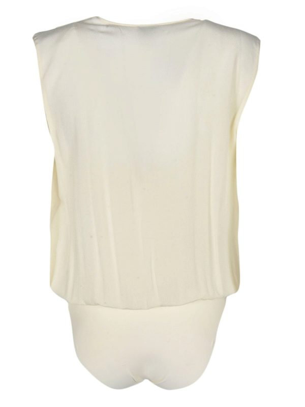 Pinko: blouses online - Ines bodysuit in cream color