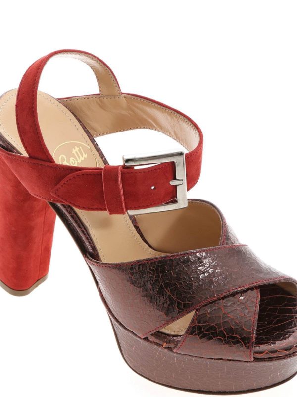 Sandales - Rouge shop online: BOTTI