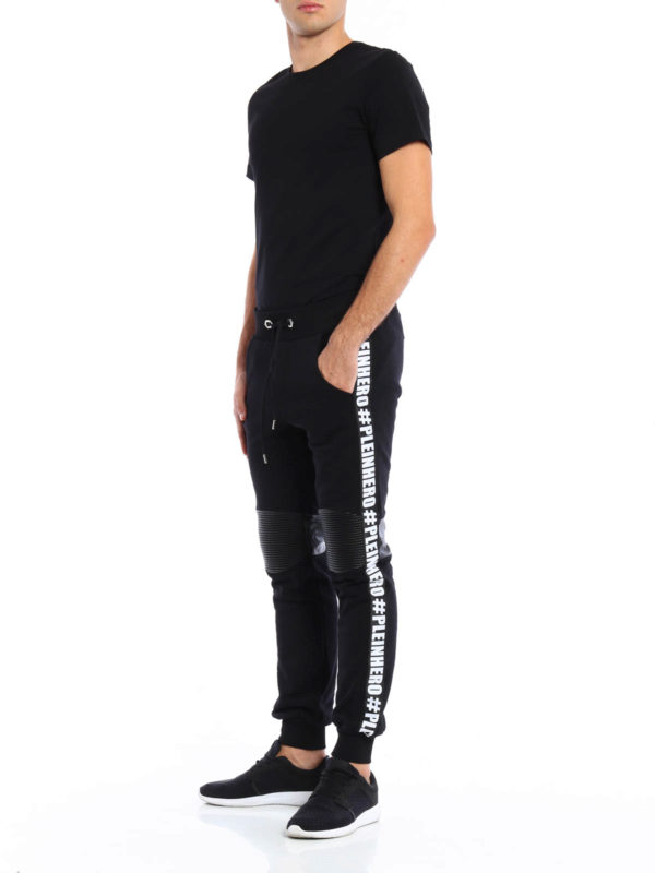 Plein Hero tracksuit bottoms shop online: PHILIPP PLEIN