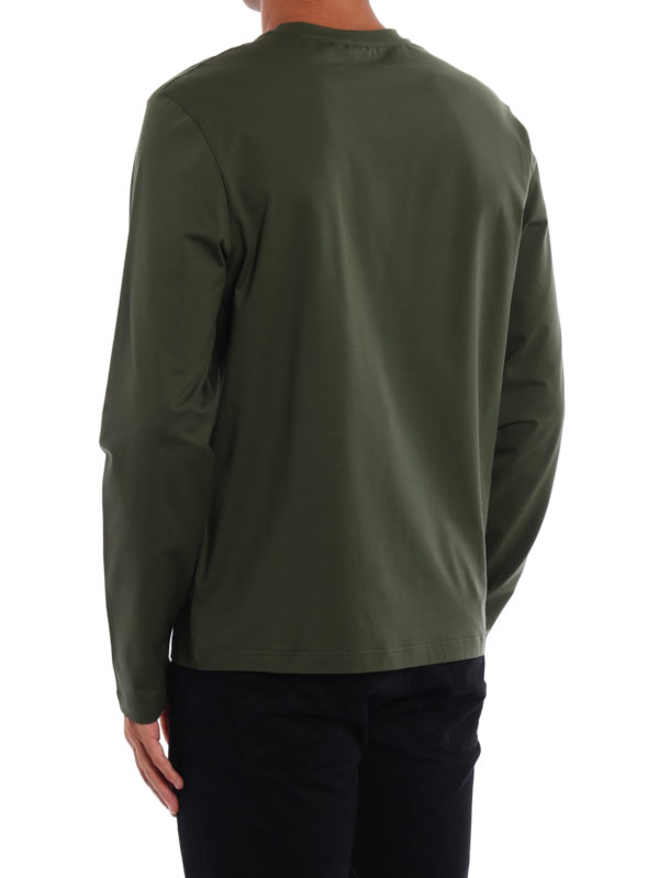T-Shirt - Grün shop online: PRADA LINEA ROSSA
