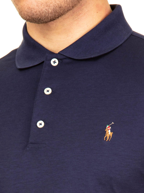 POLO RALPH LAUREN buy online Polo blu in cotone