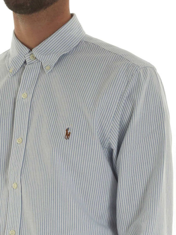 POLO RALPH LAUREN buy online Camicia a righe con colletto button down