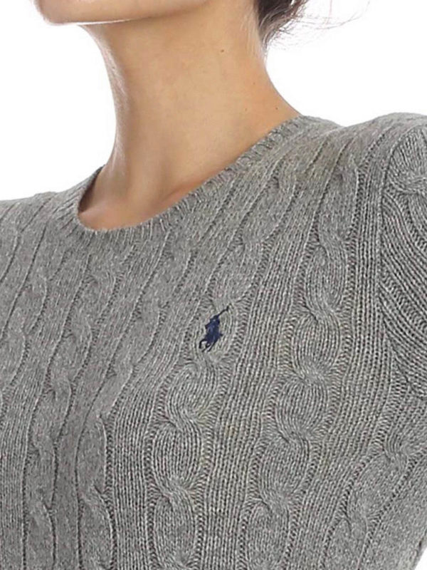 POLO RALPH LAUREN buy online Pull Col Rond - Gris Clair