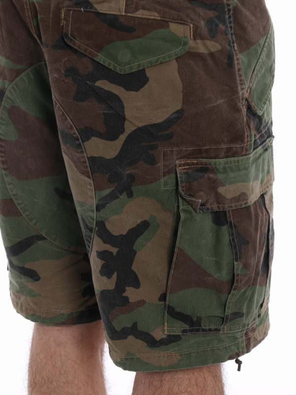 POLO RALPH LAUREN buy online Camouflage cotton cargo shorts