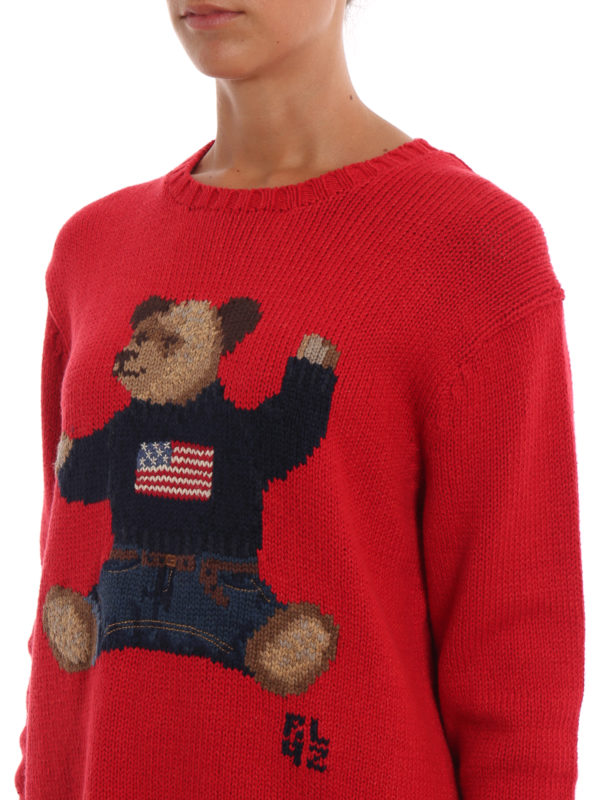POLO RALPH LAUREN buy online Jacquard teddy bear sweater