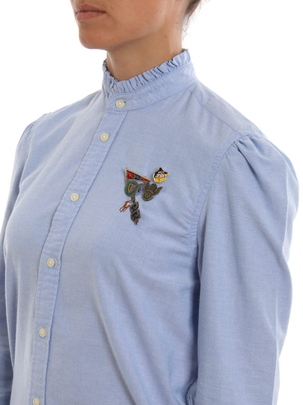 POLO RALPH LAUREN buy online Logo brooch shirt