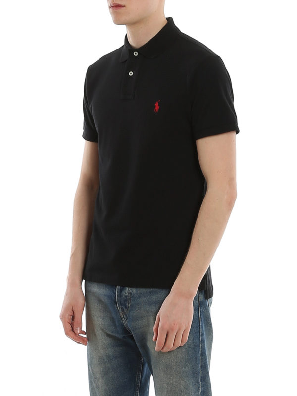 POLO RALPH LAUREN buy online Logo embroidery pique polo shirt