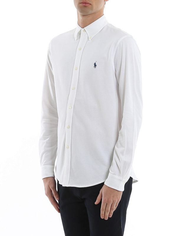 POLO RALPH LAUREN buy online Camicia slim fit in cotone con logo