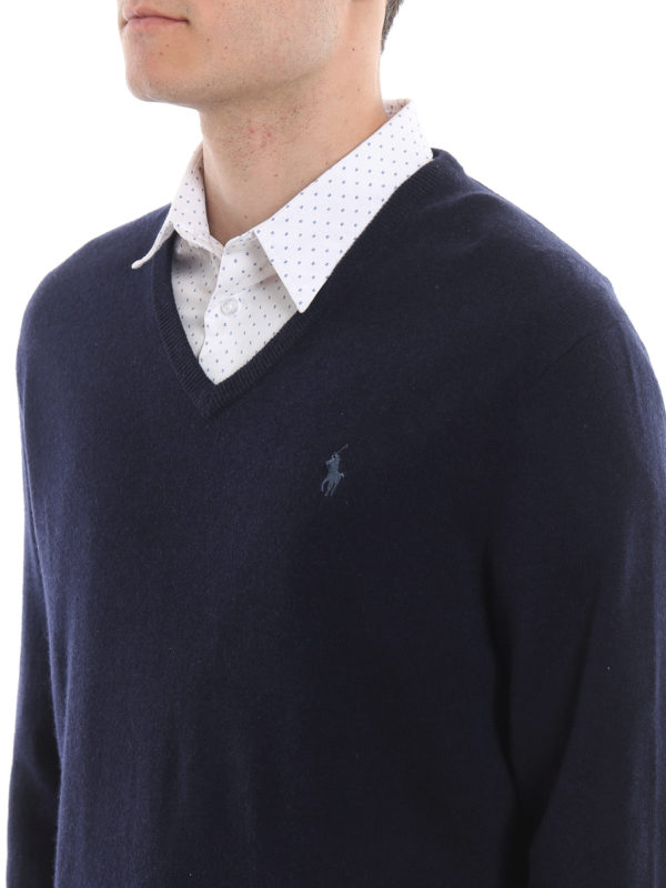 POLO RALPH LAUREN buy online V-Pullover - Blau
