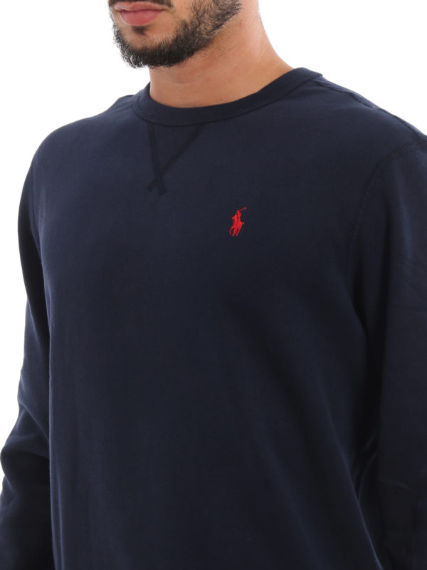 POLO RALPH LAUREN buy online Navy cotton blend sweatshirt