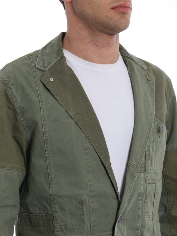 POLO RALPH LAUREN buy online Patchwork cotton casual jacket