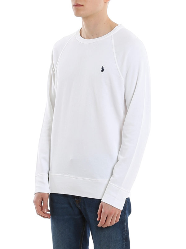 Shop Polo Ralph Lauren Brushed Spa Jersey Hoodie