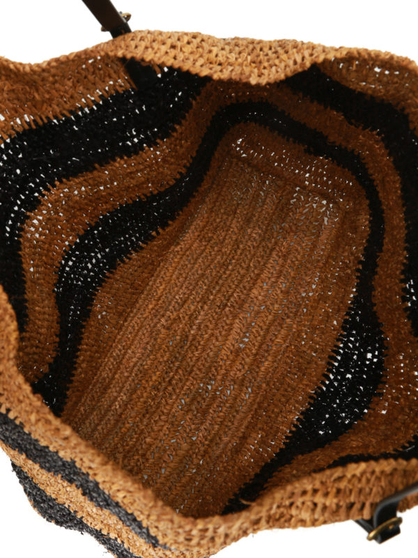 POLO RALPH LAUREN buy online Striped raffia large tote