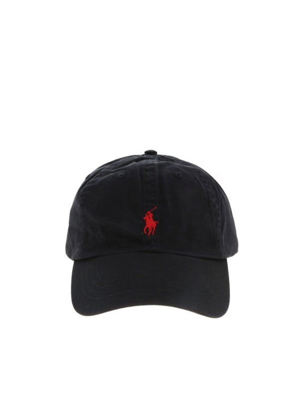 POLO RALPH LAUREN: 帽子＆キャッブ - 帽子 - 黒