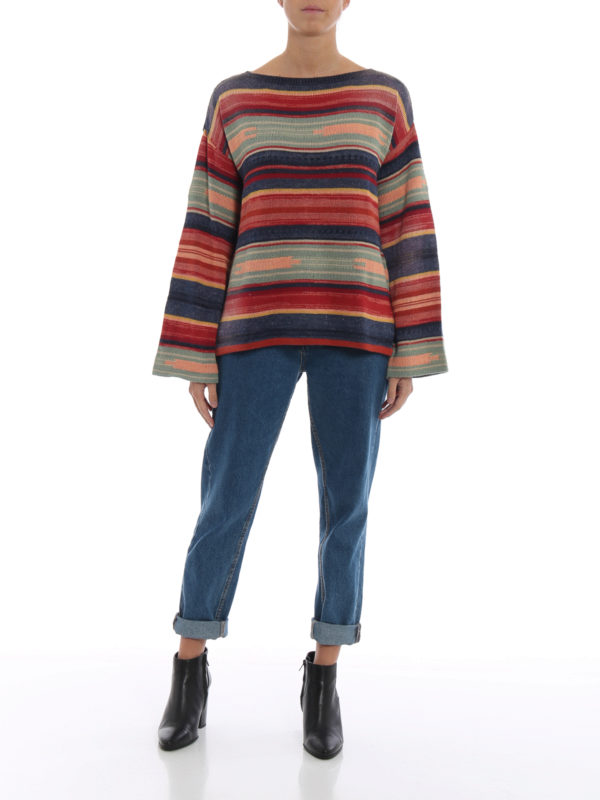 POLO RALPH LAUREN: U-Boot-Ausschnitt online - U-Boot-Pullover - Bunt