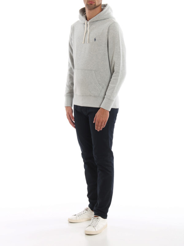 POLO RALPH LAUREN: Sweatshirts & Sweaters online - Melange fleece hoodie