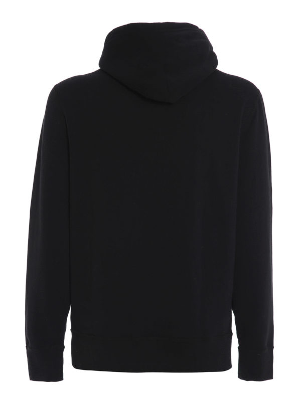 POLO RALPH LAUREN: Sweatshirts & Sweaters online - Navy fleece hoodie