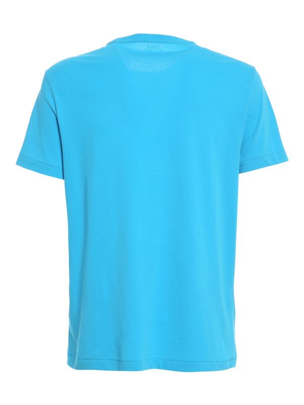 POLO RALPH LAUREN: t-shirt online - T-shirt con ricamo logo sul petto