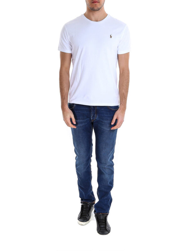 POLO RALPH LAUREN: t-shirt online - T-shirt con ricamo logo
