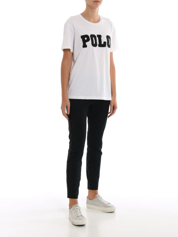 POLO RALPH LAUREN: t-shirts online - Polo Beaded T-shirt