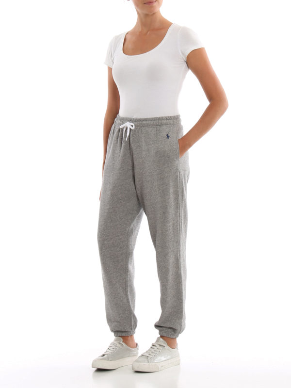 POLO RALPH LAUREN: tracksuit bottoms online - Cotton fleece joggers