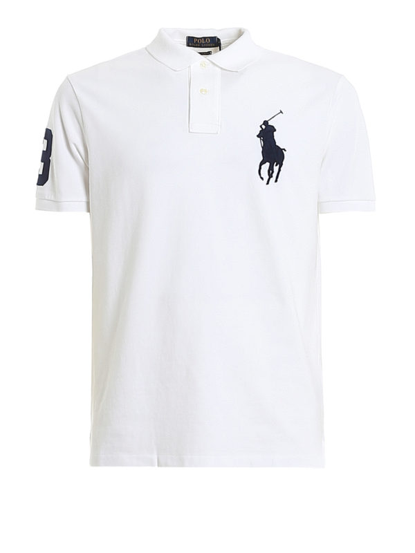 Polo shirts Polo Ralph Lauren Contrasting logo and patch polo shirt 710781433002