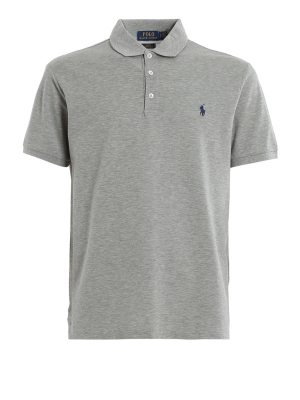 POLO RALPH LAUREN: ポロシャツ - ポロシャツ - グレー