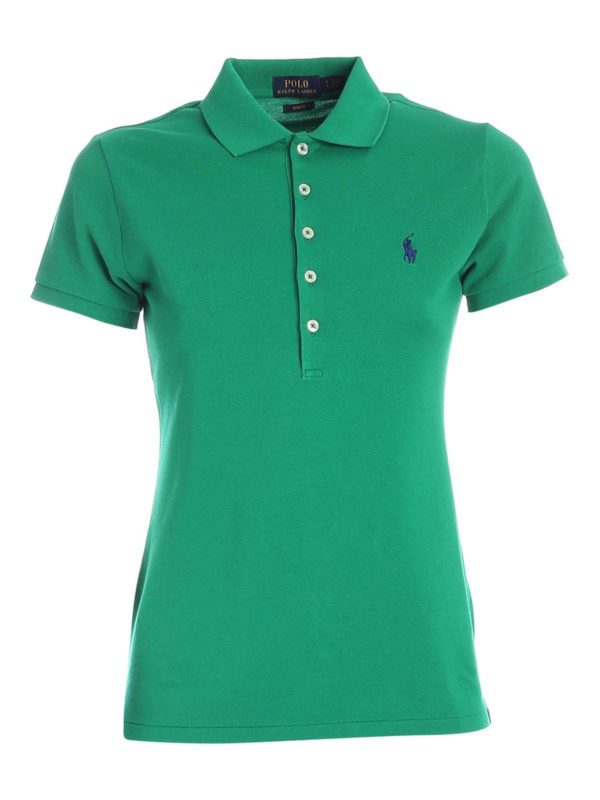 POLO RALPH LAUREN: ポロシャツ - ポロシャツ - 緑