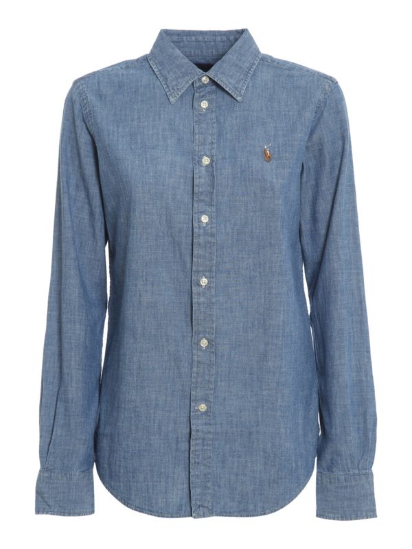 POLO RALPH LAUREN: camicie - Camicia in chambray