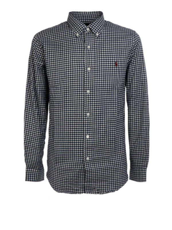 POLO RALPH LAUREN: shirts - Check cotton shirt