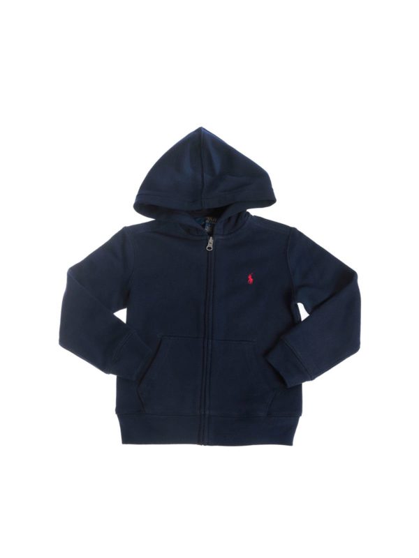 POLO RALPH LAUREN: Sudaderas y suéteres - Sudadera - Azul
