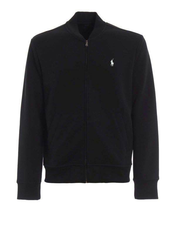 スウェット・トレーナー Polo Ralph Lauren Black Cotton Blend Sweatshirt With Logo Polo Ralph Lauren Black cotton blend sweatshirt | 710766772001